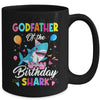 Godfather Of The Shark Birthday Boy Girl Party Family Group Mug | teecentury