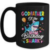 Godfather Of The Shark Birthday Boy Girl Party Family Group Mug | teecentury