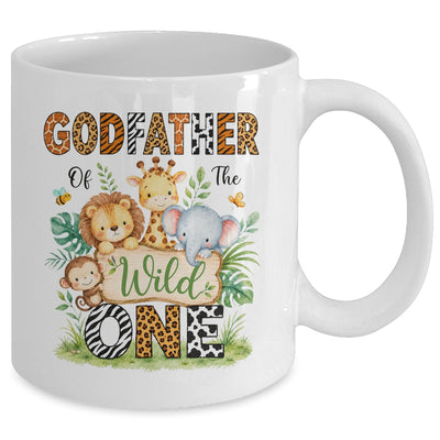 Godfather Of The Wild One First Birthday Boy Jungle Safari Mug | teecentury
