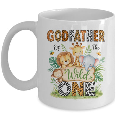 Godfather Of The Wild One First Birthday Boy Jungle Safari Mug | teecentury