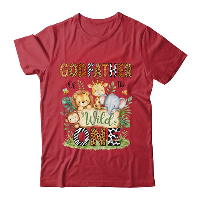 Godfather Of The Wild One First Birthday Boy Jungle Safari Shirt & Hoodie | teecentury