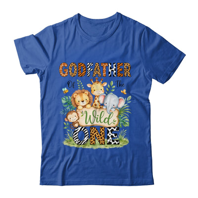 Godfather Of The Wild One First Birthday Boy Jungle Safari Shirt & Hoodie | teecentury