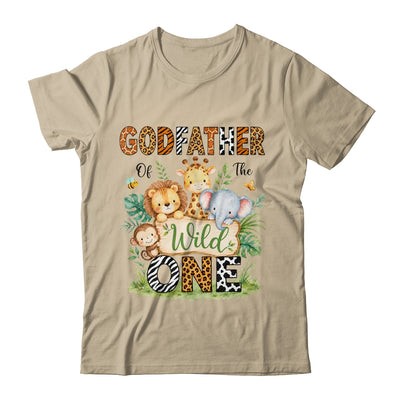 Godfather Of The Wild One First Birthday Boy Jungle Safari Shirt & Hoodie | teecentury