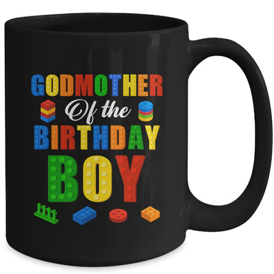 Godmother Birthday Boy Master Builder Building Bricks Blocks Mug | teecentury