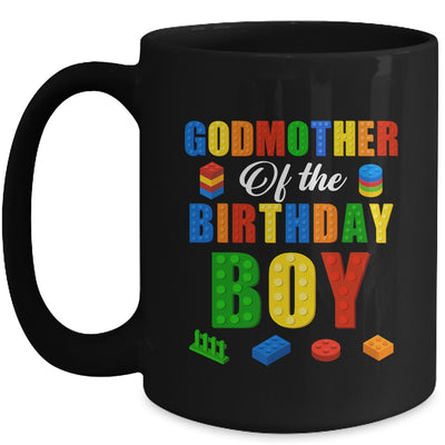 Godmother Birthday Boy Master Builder Building Bricks Blocks Mug | teecentury