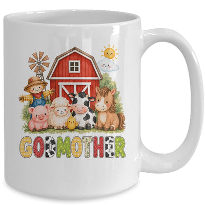 Godmother Farm Cow 1St Birthday Girl Boy Matching Family Mug | teecentury