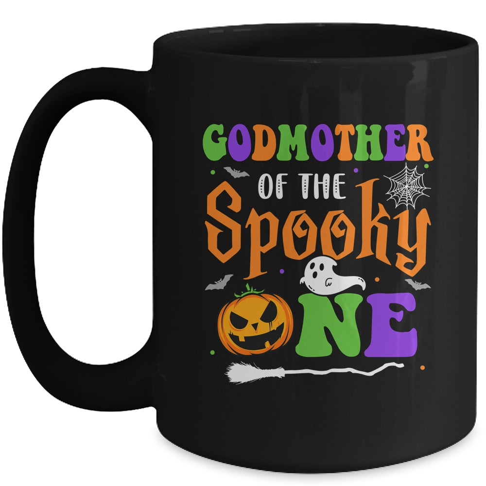 Godmother Halloween 1st Birthday Boy Matching Family Spooky Mug | teecentury