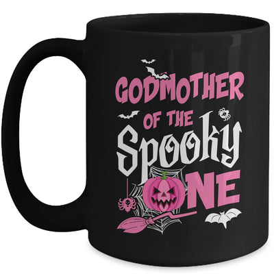 Godmother Halloween 1st Birthday Girl Matching Family Spooky Mug | teecentury