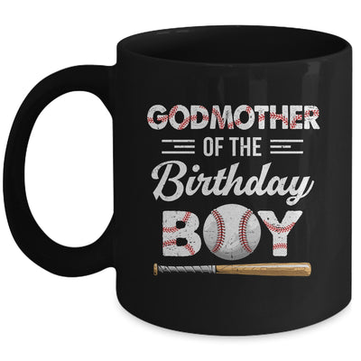 Godmother Of The Birthday Boy Baseball Matching Family Party Mug | teecentury