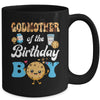 Godmother Of The Birthday Boy Milk And Cookies 1st Birthday Mug | teecentury