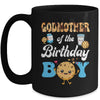 Godmother Of The Birthday Boy Milk And Cookies 1st Birthday Mug | teecentury