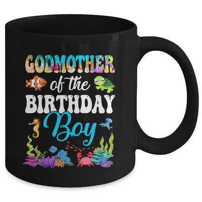 Godmother Of The Birthday Boy Sea Fish Ocean Aquarium Party Mug | teecentury