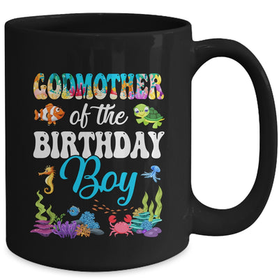 Godmother Of The Birthday Boy Sea Fish Ocean Aquarium Party Mug | teecentury