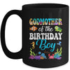 Godmother Of The Birthday Boy Sea Fish Ocean Aquarium Party Mug | teecentury