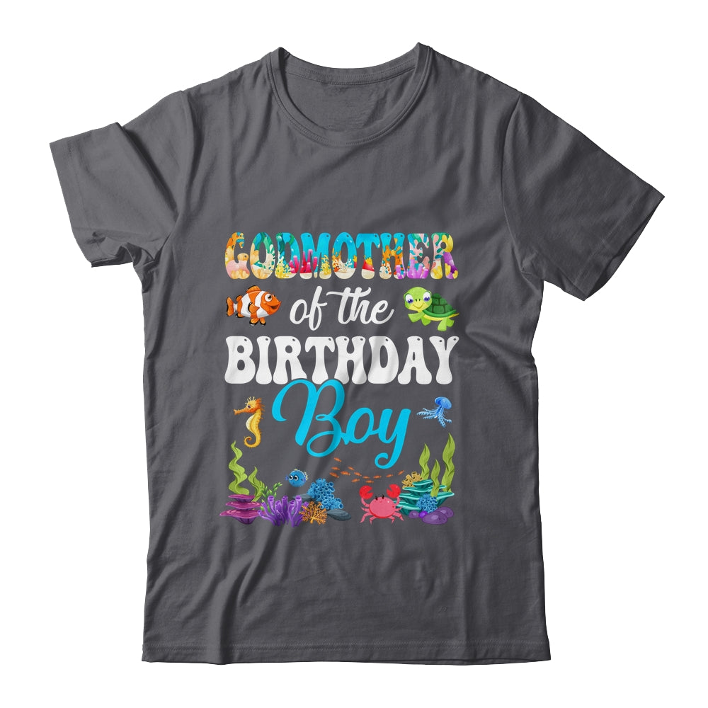 Godmother Of The Birthday Boy Sea Fish Ocean Aquarium Party Shirt & Hoodie | teecentury