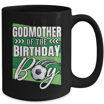 Godmother Of The Birthday Boy Soccer Birthday Soccer Player Mug | teecentury