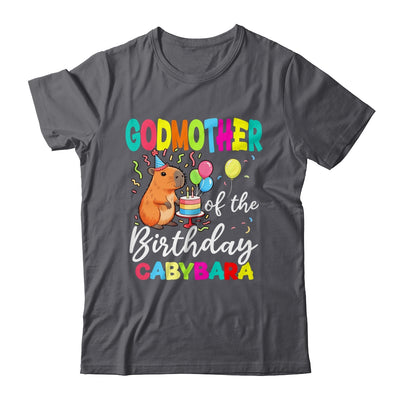 Godmother Of The Birthday Capybara Girl Bday Party Family Shirt & Hoodie | teecentury