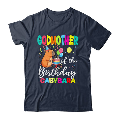 Godmother Of The Birthday Capybara Girl Bday Party Family Shirt & Hoodie | teecentury