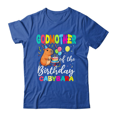 Godmother Of The Birthday Capybara Girl Bday Party Family Shirt & Hoodie | teecentury