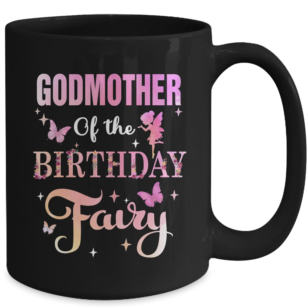Godmother Of The Birthday Fairy Princess Girl Party Mug | teecentury