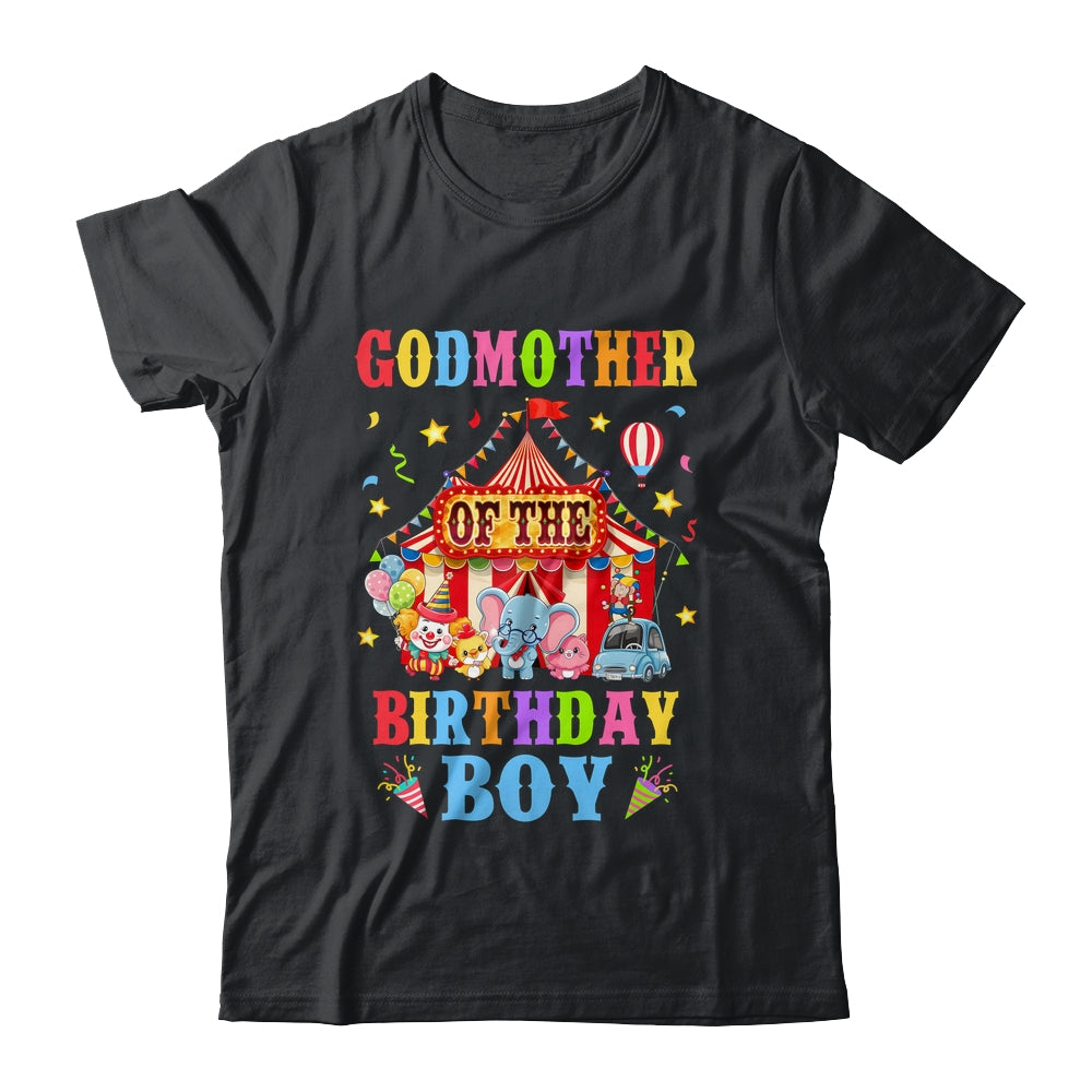 Godmother Of The Birthday For Boy Circus Carnival Theme Party Shirt & Hoodie | teecentury