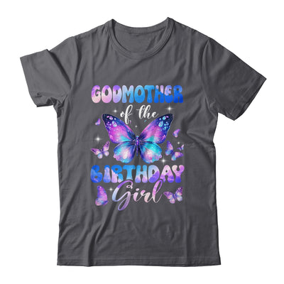 Godmother Of The Birthday Girl Butterfly Family Matching Shirt & Hoodie | teecentury