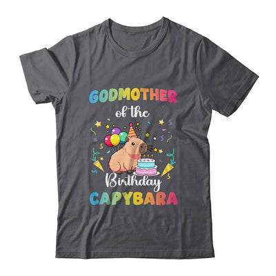 Godmother Of The Birthday Girl Capybara Bday Party Family Shirt & Hoodie | teecentury