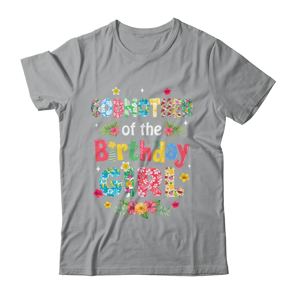 Godmother Of The Birthday Girl Hawaii Family Party Decor Shirt & Hoodie | teecentury