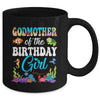 Godmother Of The Birthday Girl Sea Fish Ocean Aquarium Party Mug | teecentury