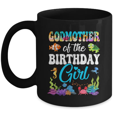 Godmother Of The Birthday Girl Sea Fish Ocean Aquarium Party Mug | teecentury