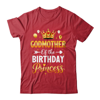 Godmother Of The Birthday Princess Birthday Girl Family Kid Shirt & Hoodie | teecentury