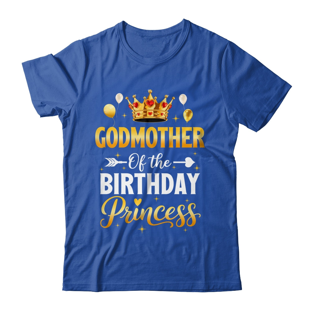 Godmother Of The Birthday Princess Birthday Girl Family Kid Shirt & Hoodie | teecentury