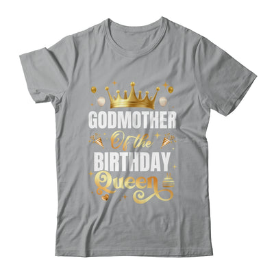 Godmother Of The Birthday Queen Funny Matching Birthday Party Shirt & Hoodie | teecentury