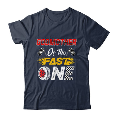 Godmother Of The Fast One 1st Birthday Race Car Family Shirt & Hoodie | teecentury