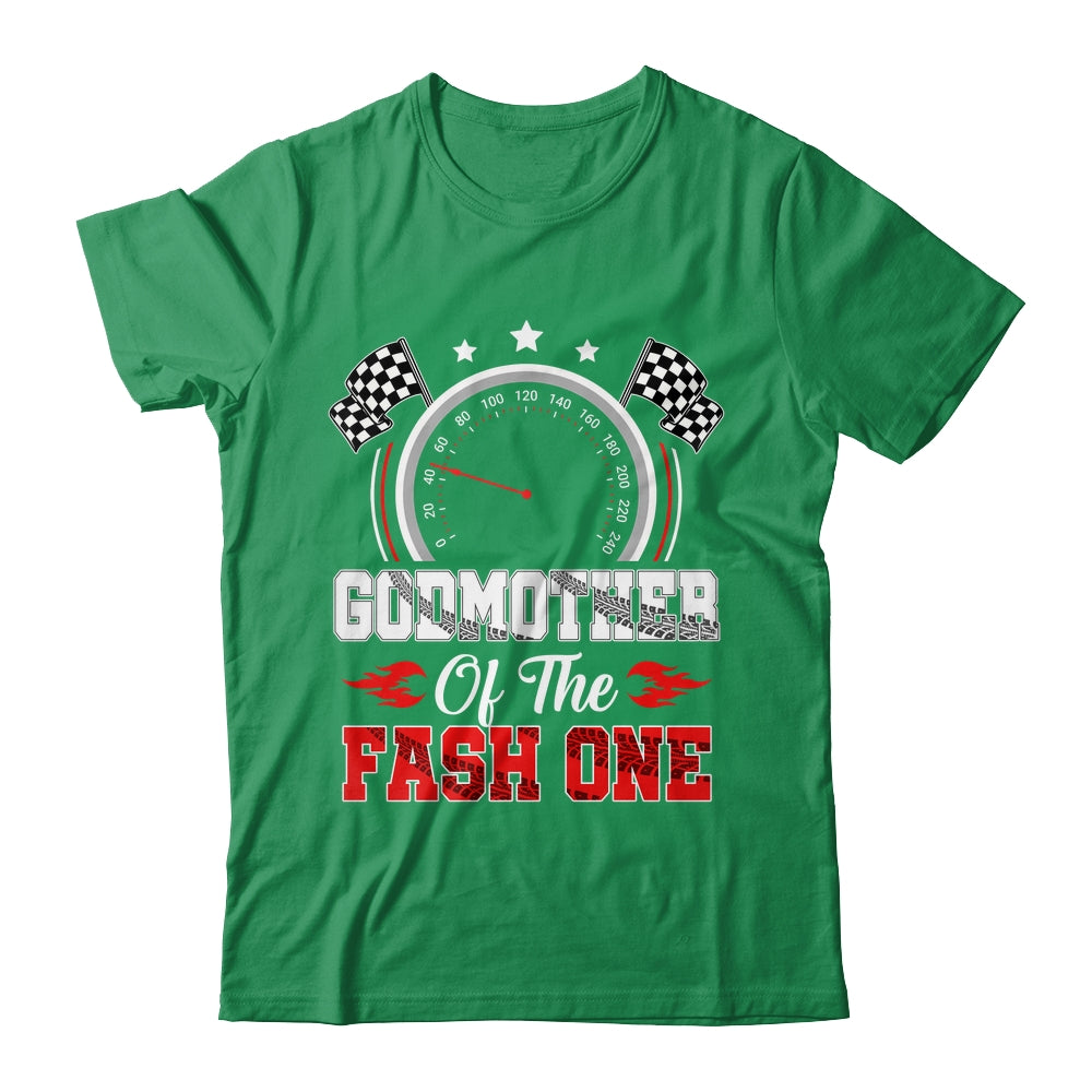 Godmother Of The Fast One 1st Birthday Racing Car Family Shirt & Hoodie | teecentury