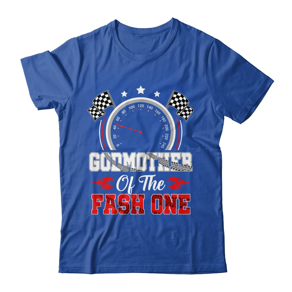 Godmother Of The Fast One 1st Birthday Racing Car Family Shirt & Hoodie | teecentury