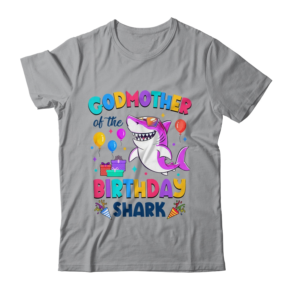 Godmother Of The Shark Birthday Family Matching Party Kids Shirt & Hoodie | teecentury