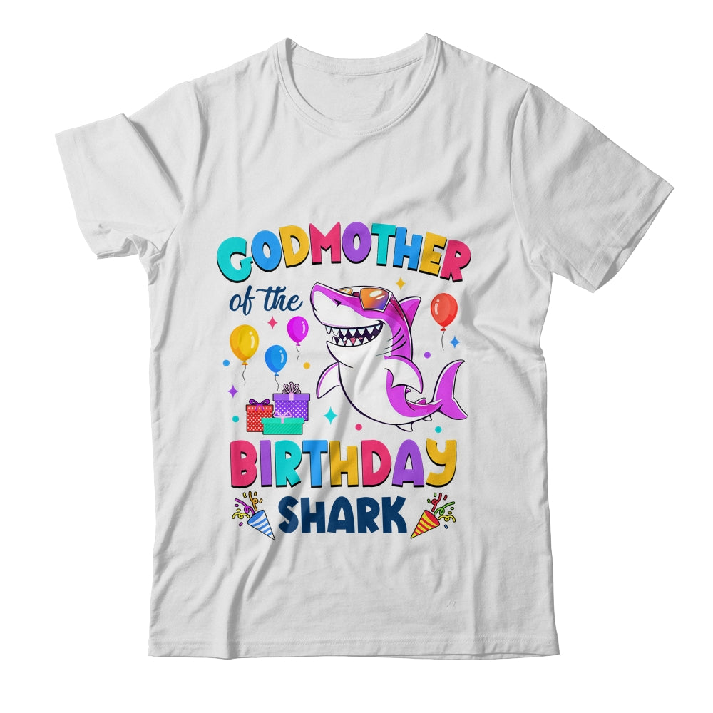 Godmother Of The Shark Birthday Family Matching Party Kids Shirt & Hoodie | teecentury