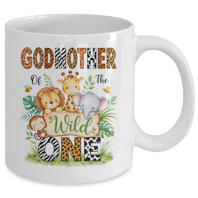 Godmother Of The Wild One First Birthday Boy Jungle Safari Mug | teecentury