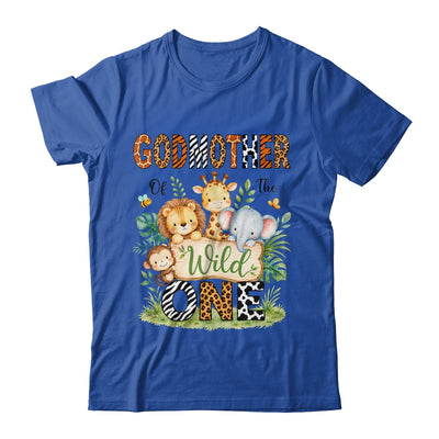 Godmother Of The Wild One First Birthday Boy Jungle Safari Shirt & Hoodie | teecentury