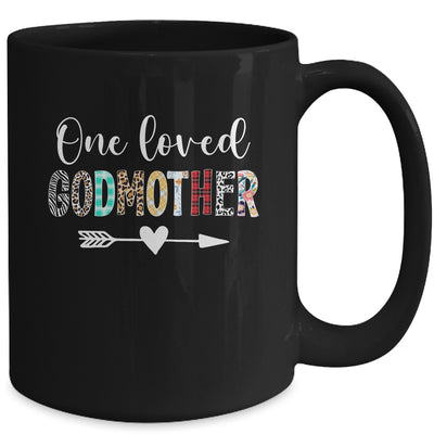 Godmother Women Cute Design One Loved Godmother Mother's Day Mug | teecentury