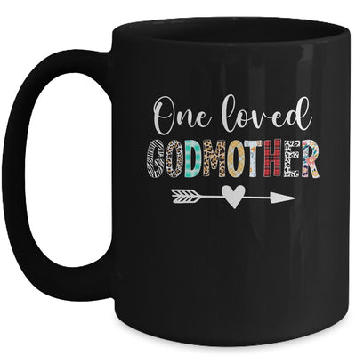 Godmother Women Cute Design One Loved Godmother Mother's Day Mug | teecentury