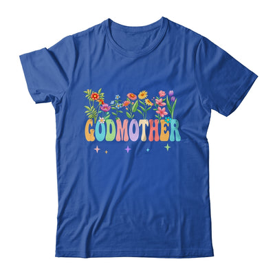 Godmother Women Wildflower Floral Godmother Mothers Day Shirt & Tank Top | teecentury