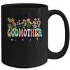 Godmother Women Wildflower Floral Godmother Mothers Day Mug | teecentury