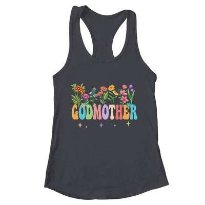 Godmother Women Wildflower Floral Godmother Mothers Day Shirt & Tank Top | teecentury