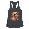 Golden Retriever Mom Lover Puppy Dog Watercolor Tie Dye Painting Shirt & Tank Top | teecentury