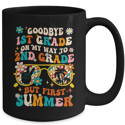 Goodbye 1st Grade Graduation To 2nd Grade Hello Summer Kids Mug | teecentury