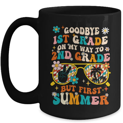 Goodbye 1st Grade Graduation To 2nd Grade Hello Summer Kids Mug | teecentury