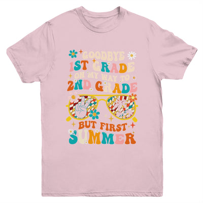 Goodbye 1st Grade Graduation To 2nd Grade Hello Summer Kids Youth Shirt | teecentury