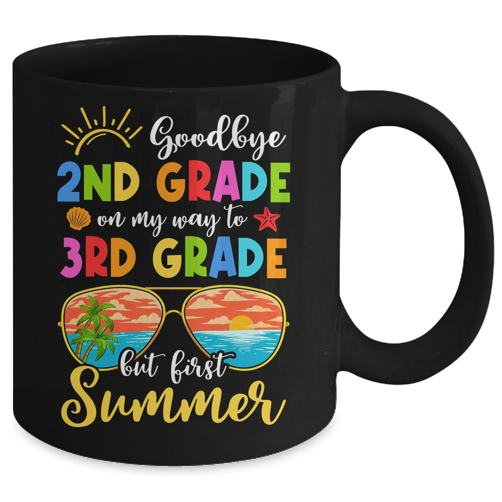 Goodbye 2nd Grade Graduation To 3rd Grade Hello Summer Mug | teecentury